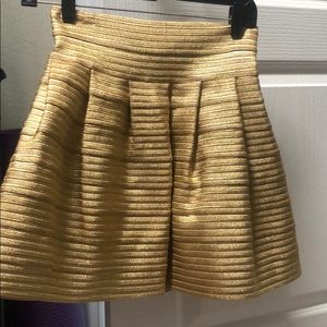 Gold Bubble Skirt